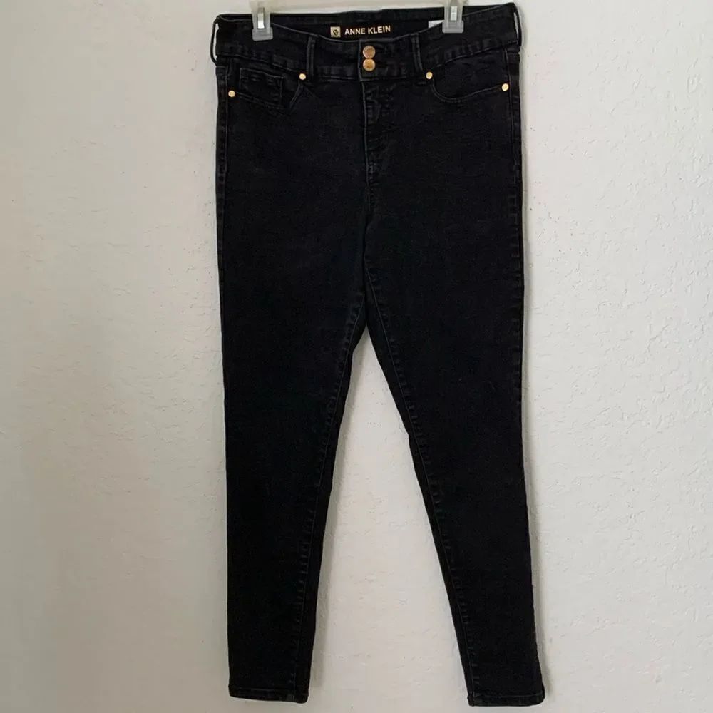 Anne Klein Women’s High Rise Skinny Jeans Size 12